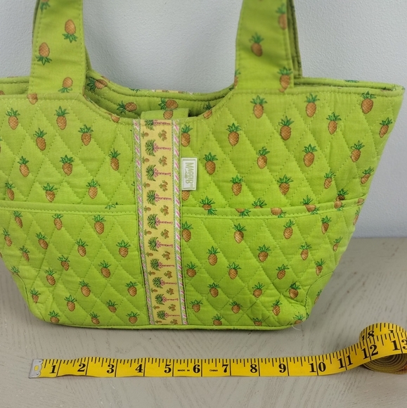 MaggiB Pineapple Lime Green Hand Bag🍍 - Picture 3 of 6